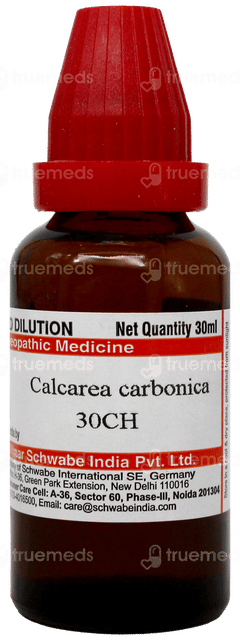 Dr Willmar Schwabe Calcarea Carbonica 30ch Dilution 30ml
